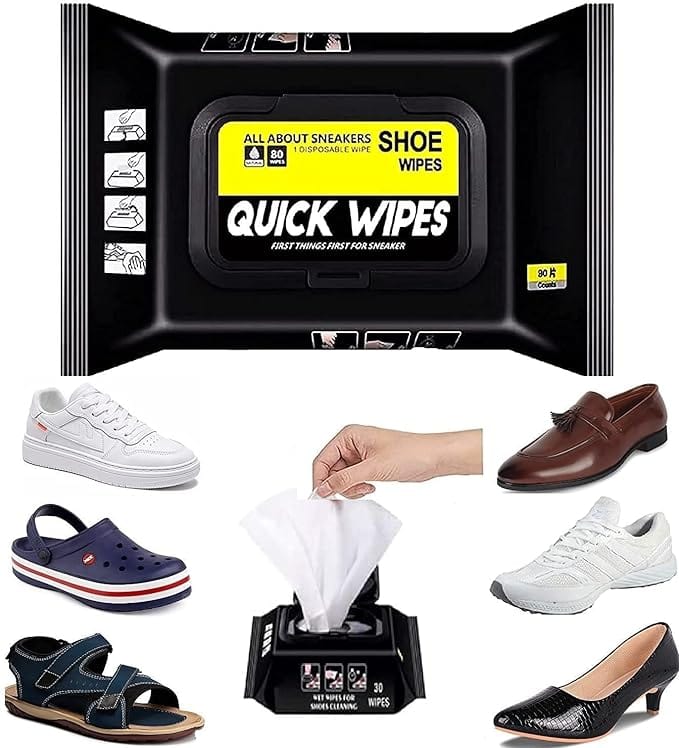 Instant Shoe Cleaning Wipes