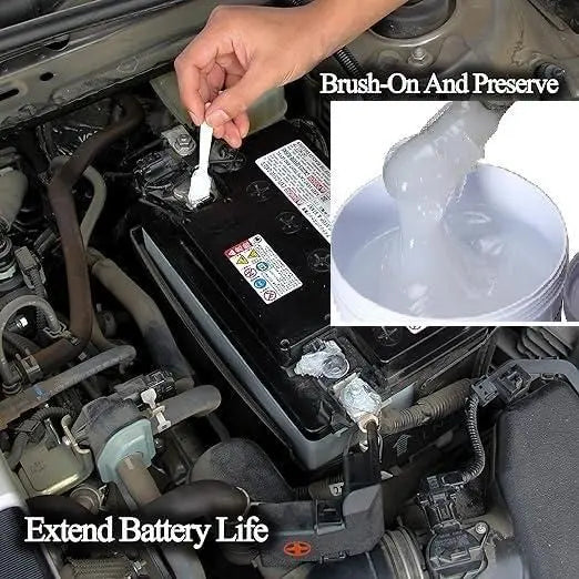 LubriQuiet™️ Multi-Purpose Automotive Grease Lubricant with brush