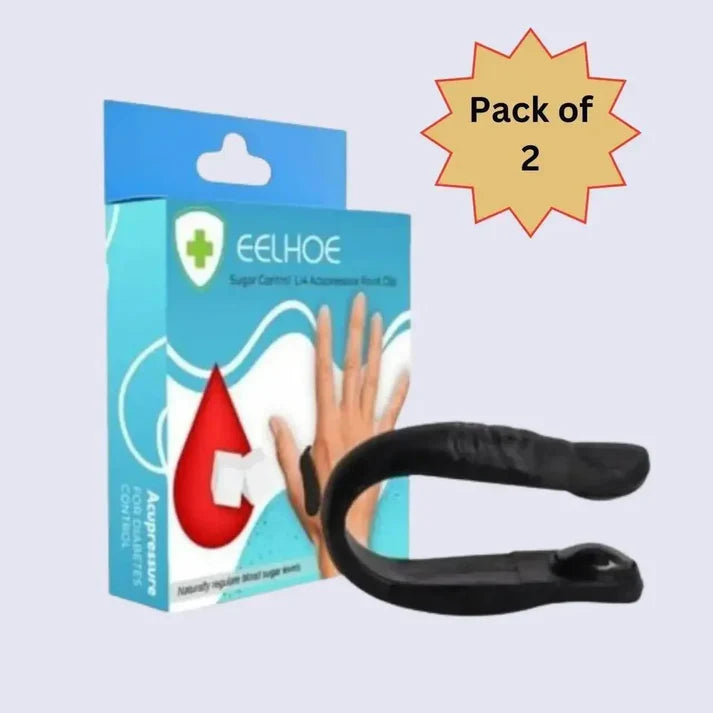 Sugar Control LI4 Acupressure Point Clip | (Pack Of 2) | Limited Time Offer