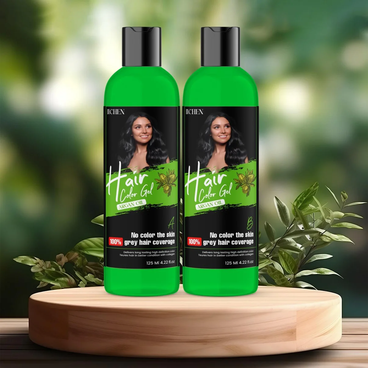 3 In 1 Hair Color Gel (Argan Oil) (Buy 1 Get 2)