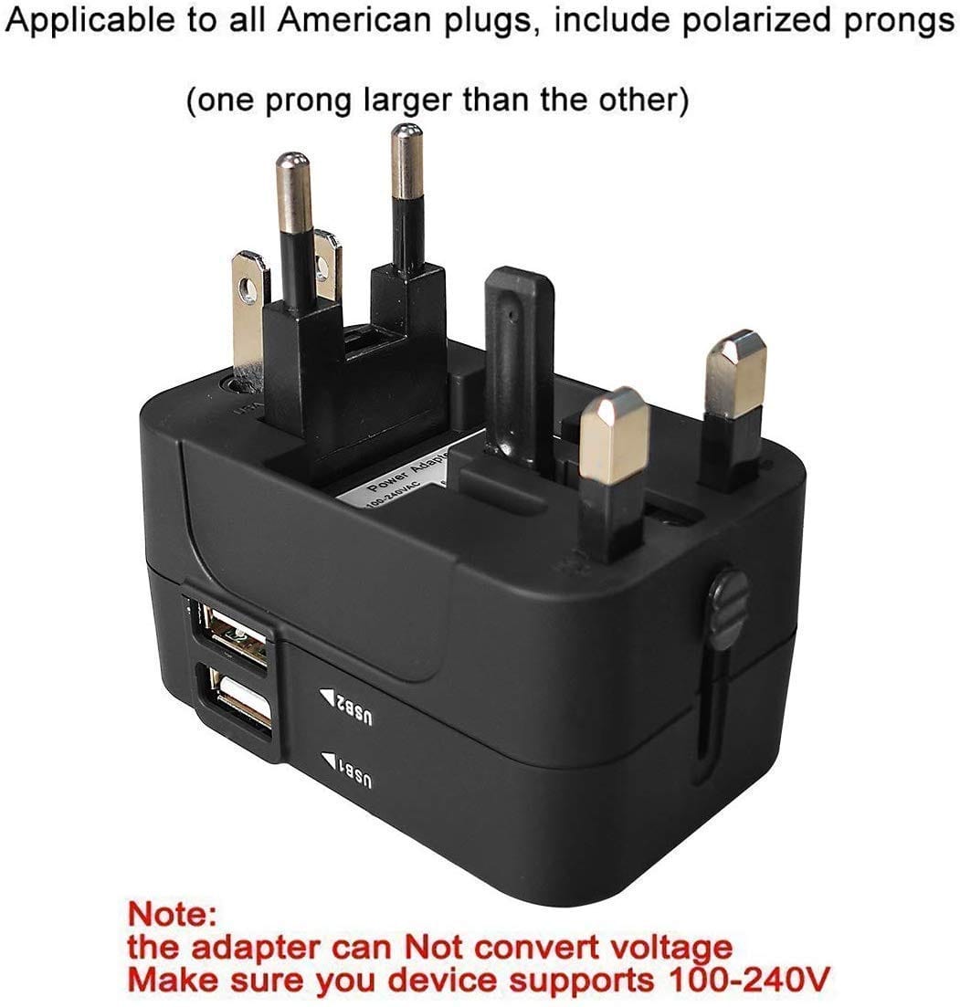 TrioCharger™️ All in One Worldwide Travel Adapter